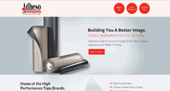 Desktop Screenshot of adheso-graphics.com